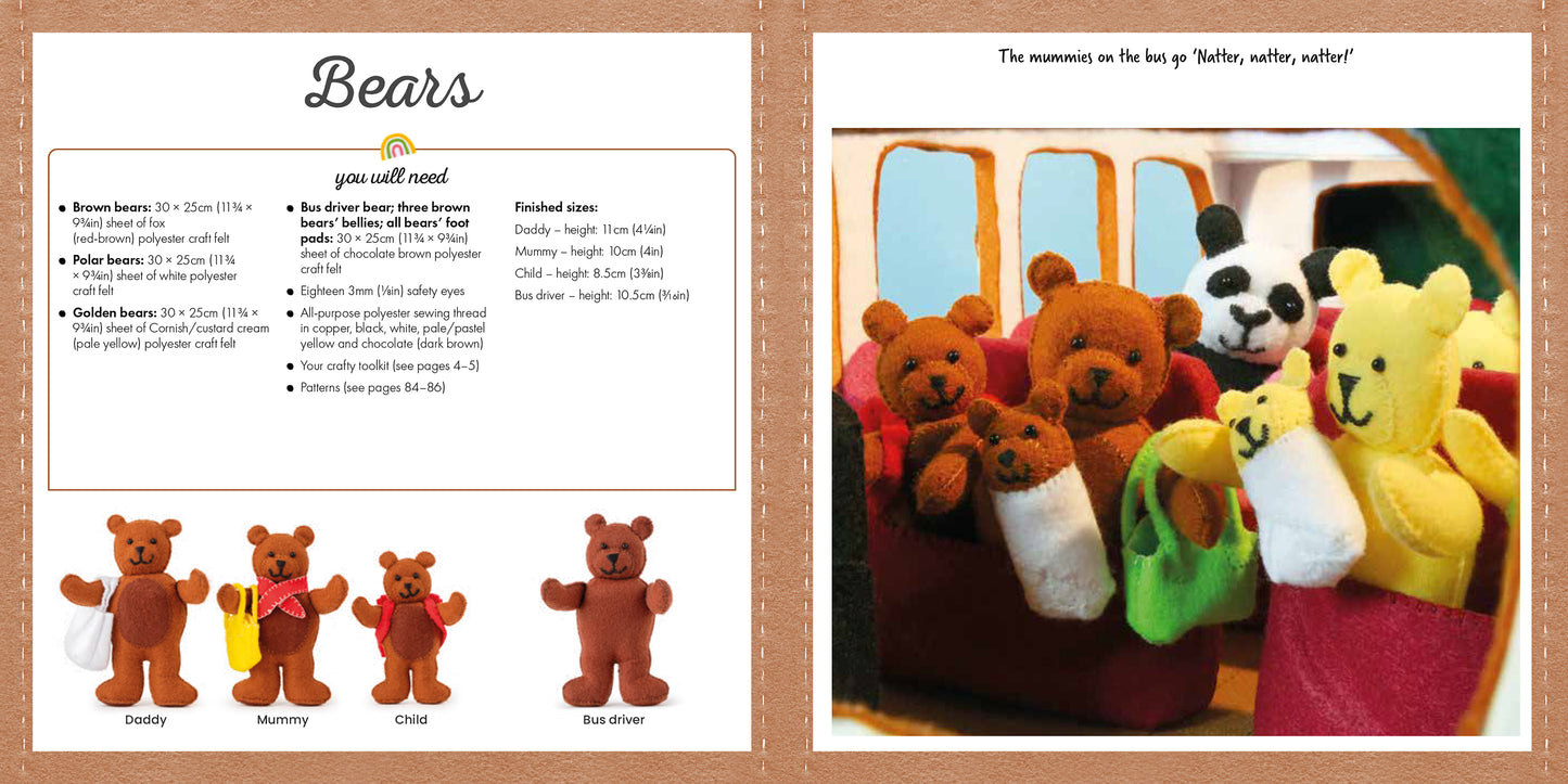 Sew Your Own Nursery Rhyme: Wheels on the Bus