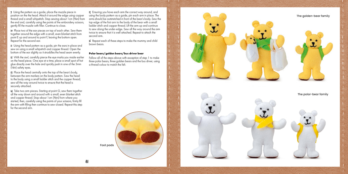 Sew Your Own Nursery Rhyme: Wheels on the Bus
