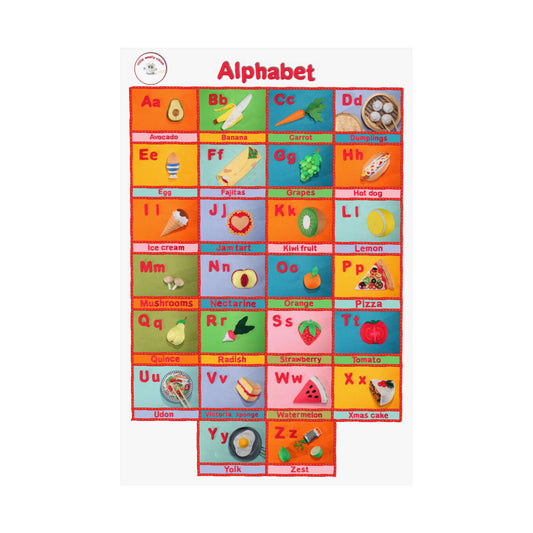 Alphabet Poster
