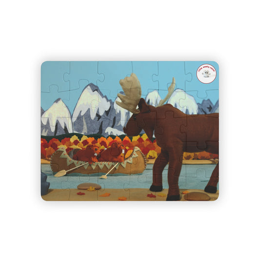 Kids' Puzzle, 30-Piece - Row, Row, Row Your Boat