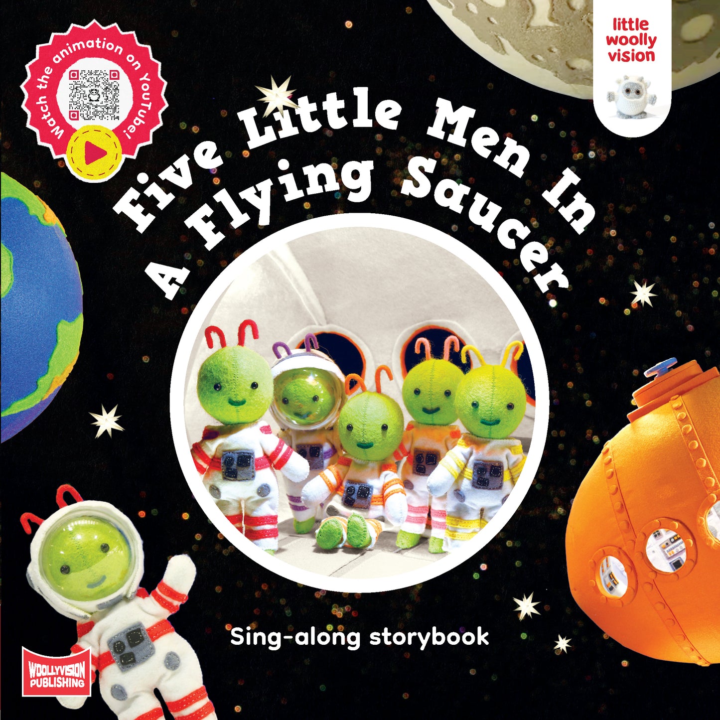 Sing-along Story Book: Five Little Men In A Flying Saucer