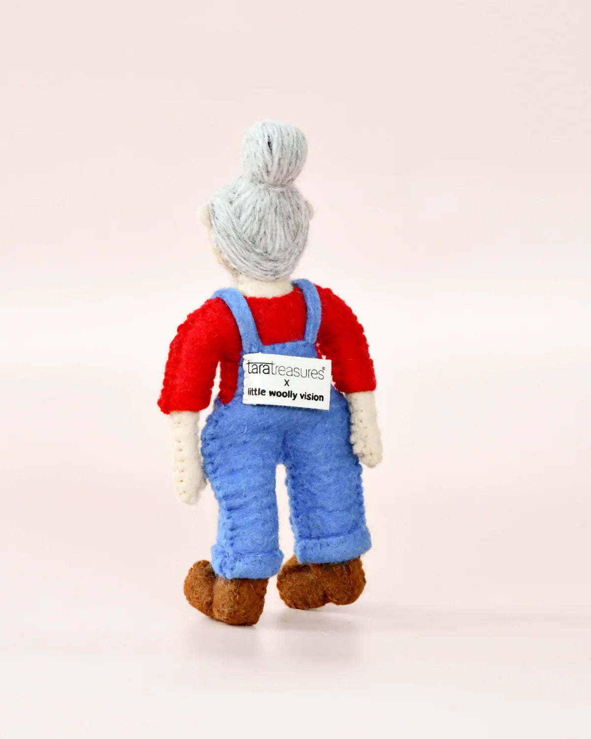 Felt Old MacDonald Female Farmer Toy