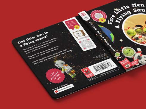 Sing-along Story Book: Five Little Men In A Flying Saucer